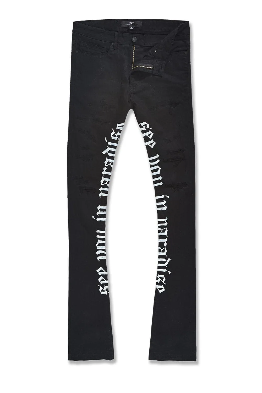 Martin Stacked - See You In Paradise Denim (Jet Black)