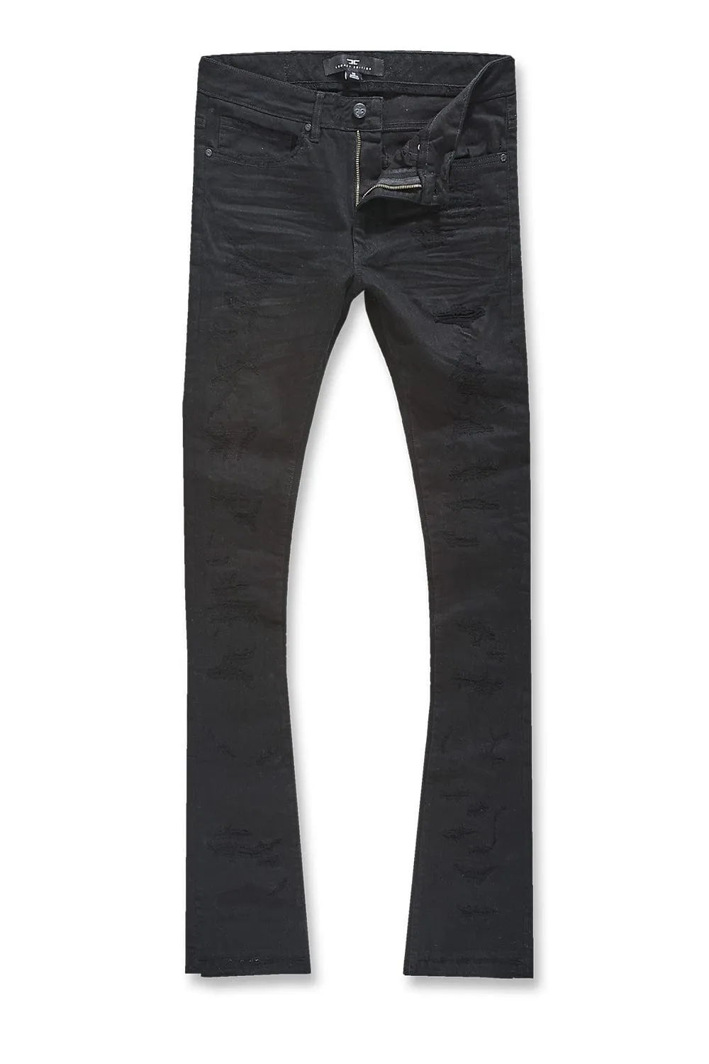 Martin Stacked - Wolverine Denim (Jet Black)