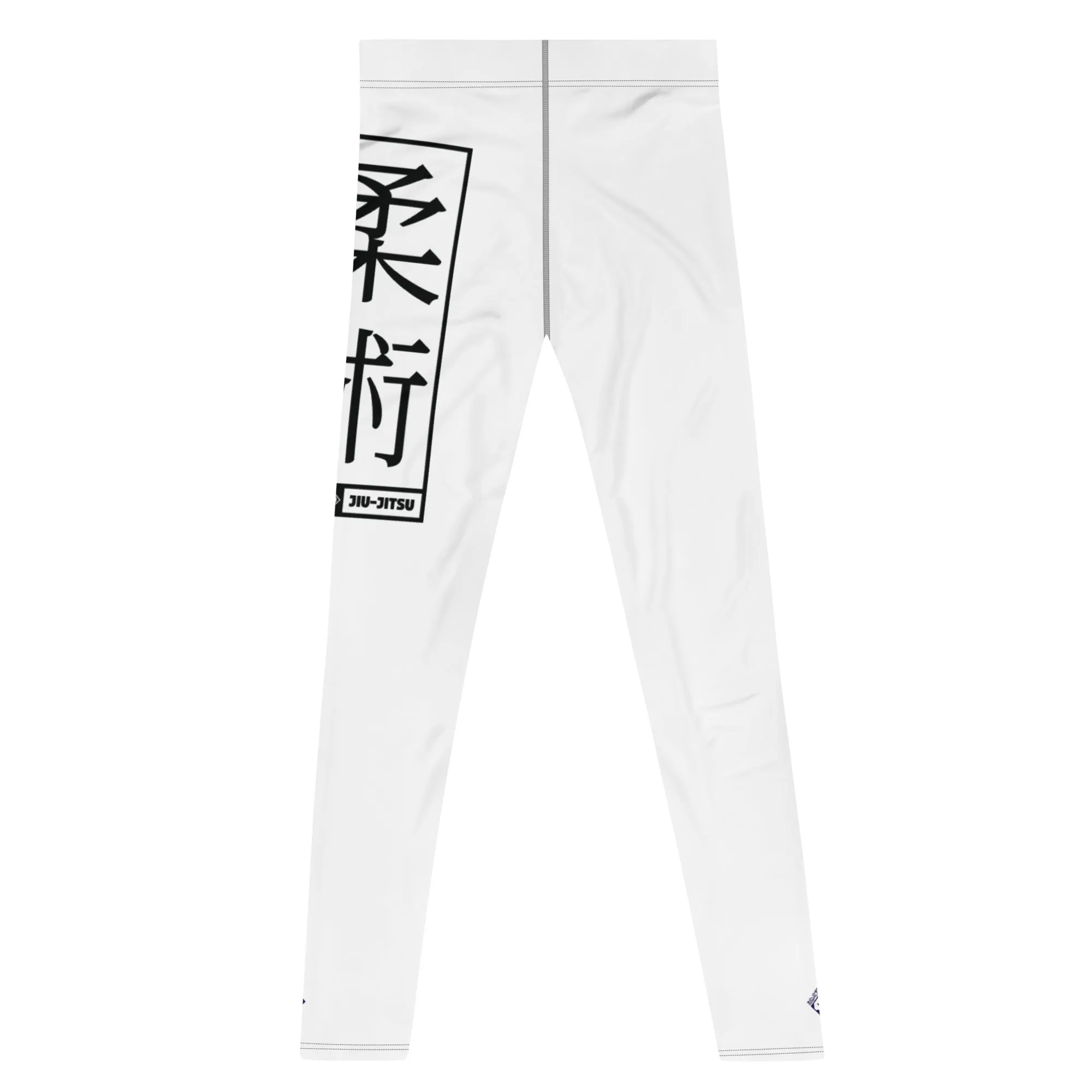 Men's Athletic Workout Leggings For Jiu Jitsu 016 - Snow