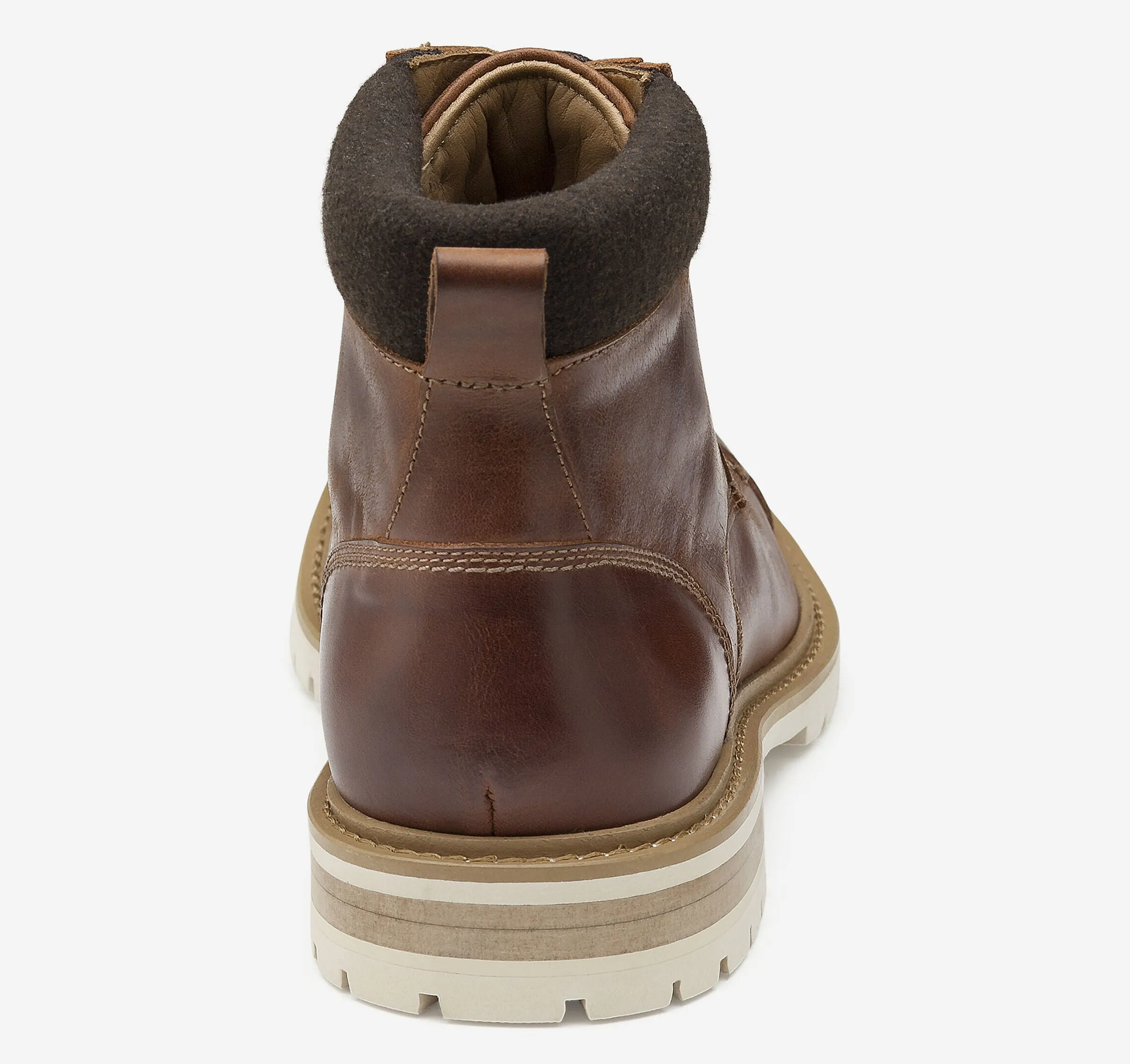 Men's Johnston & Murphy | Barrett Cap Toe Boot | Cognac Full Grain