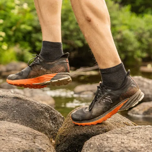 Men's Light Hiker Quarter Lightweight Hiking Sock by Darn Tough