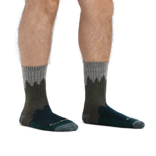 Men's Number 2 Micro Crew Midweight Hiking Sock by Darn Tough