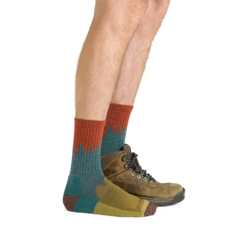 Men's Number 2 Micro Crew Midweight Hiking Sock by Darn Tough