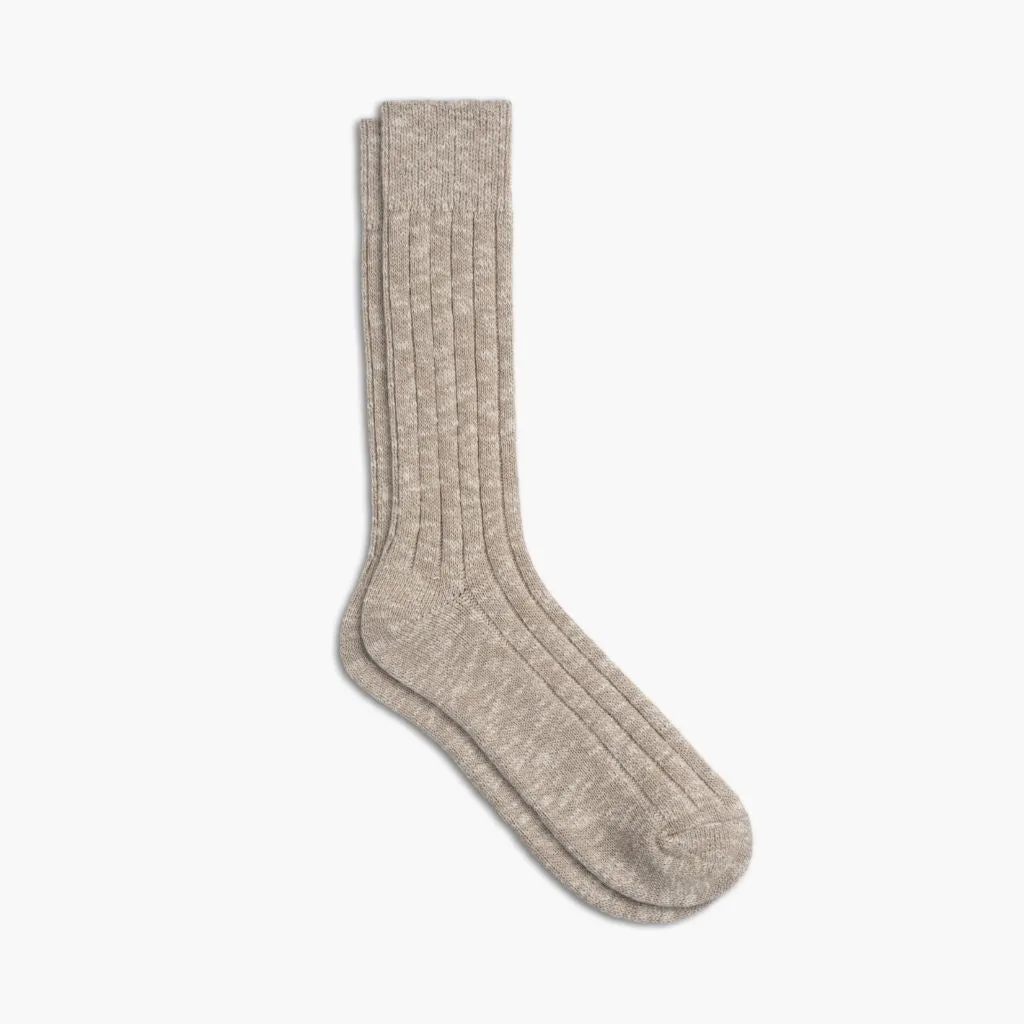 Men's Sodello Classic Boot Sock | Taupe