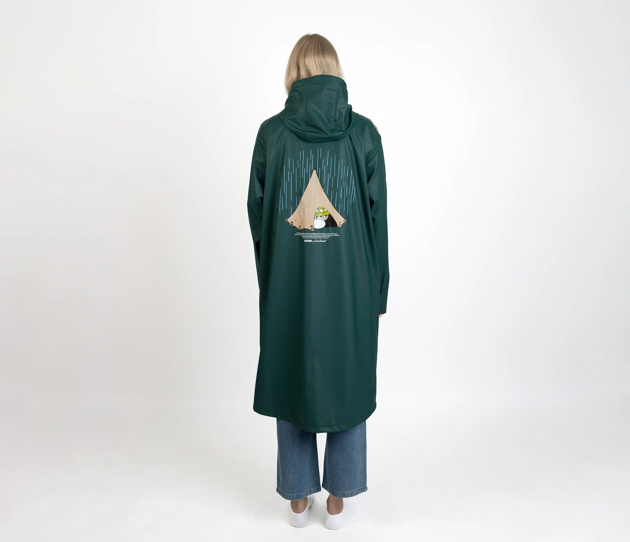 Moomin Adventure Rain Jacket - Dark Green