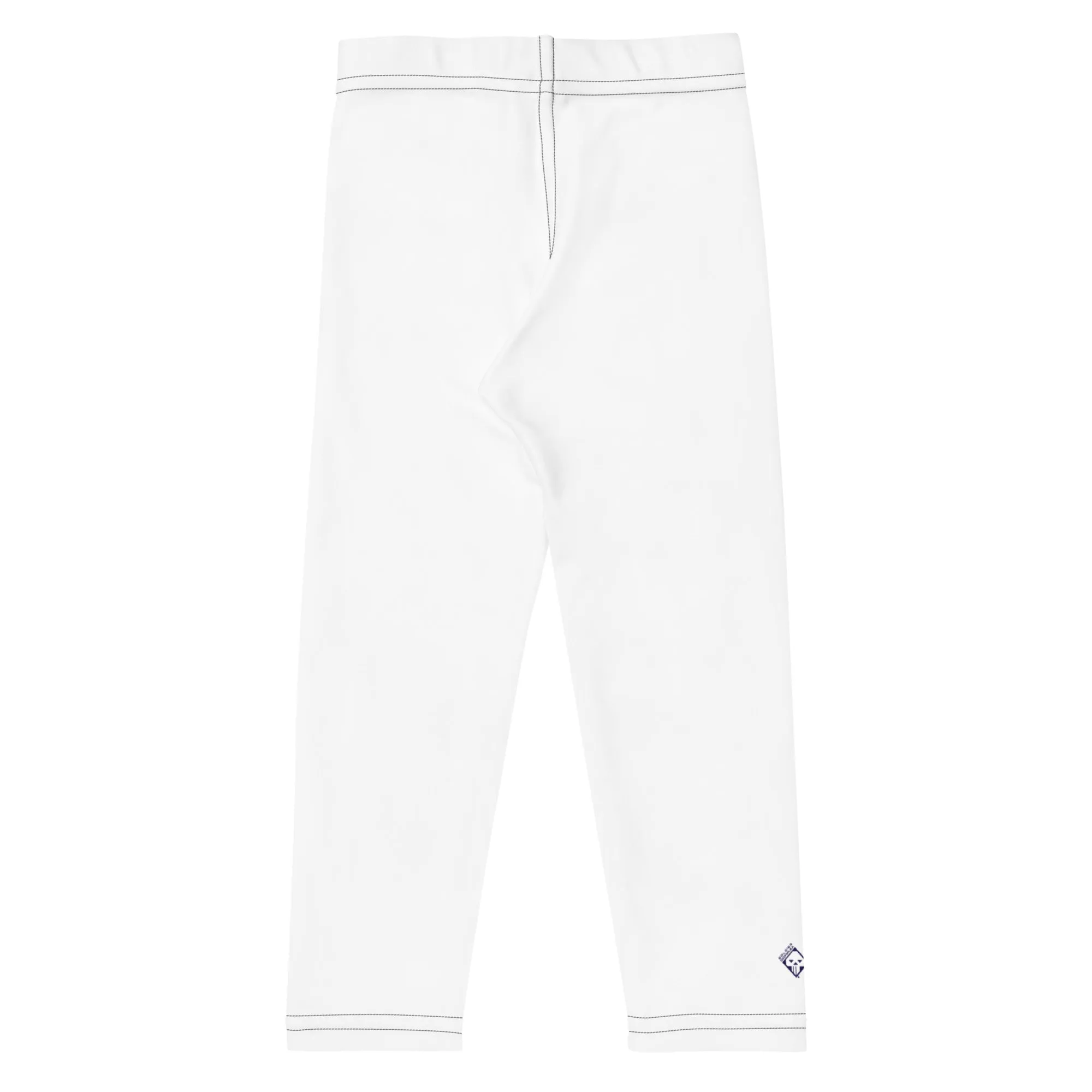 Move with Confidence: Boys' Solid Color Athletic Leggings - Snow