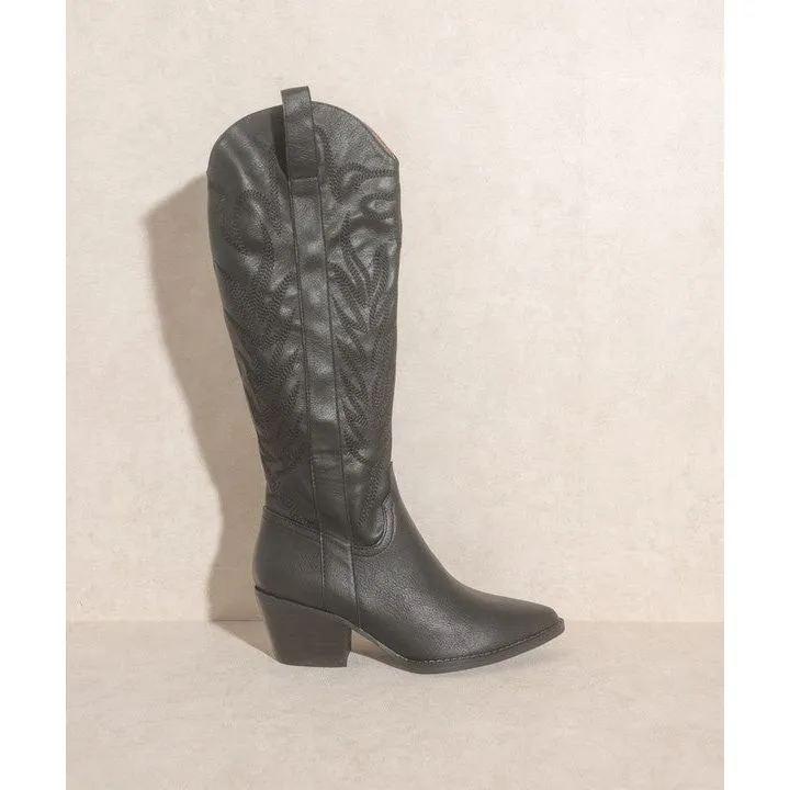 OASIS SOCIETY Samara - Embroidered Tall Boot