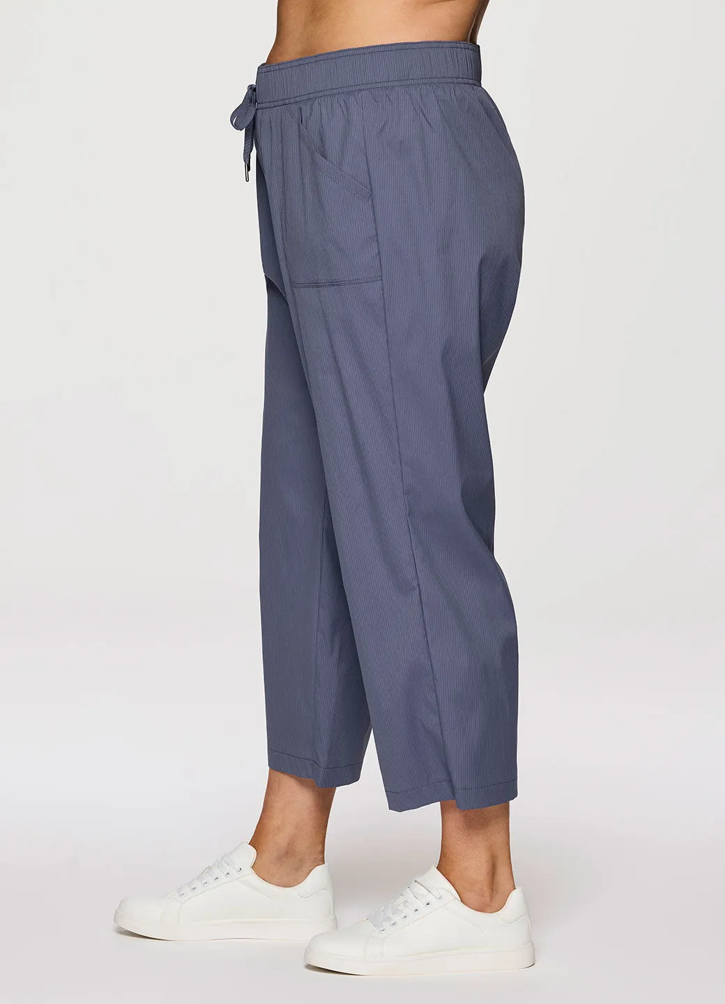 Plus Birdie Textured Ankle Pant