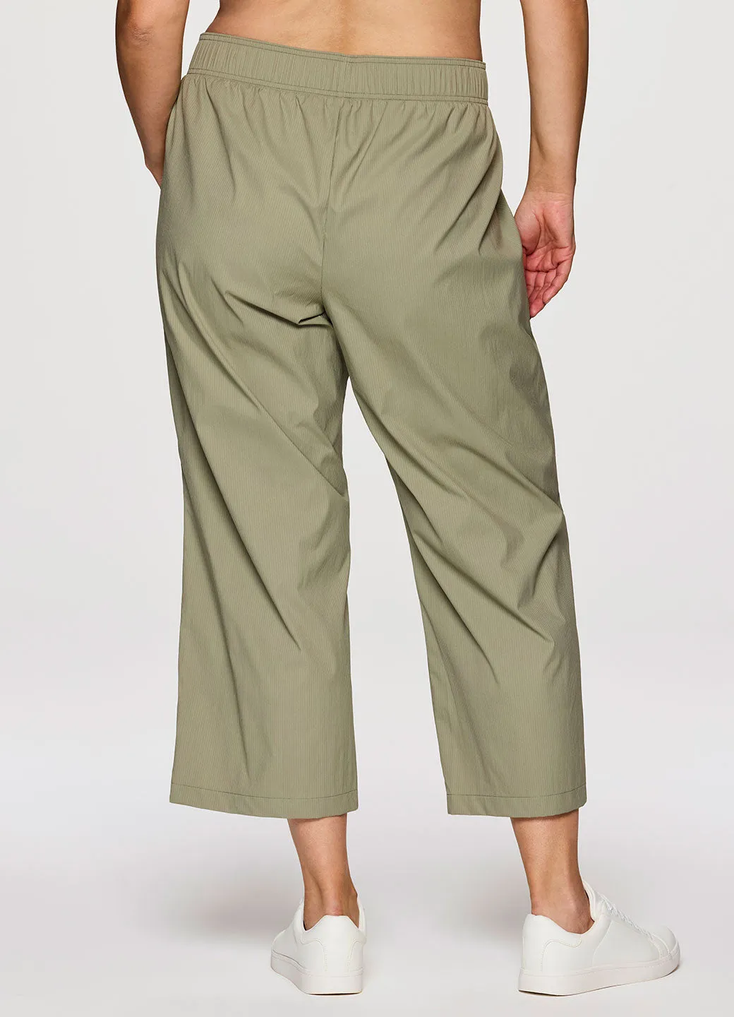 Plus Birdie Textured Ankle Pant