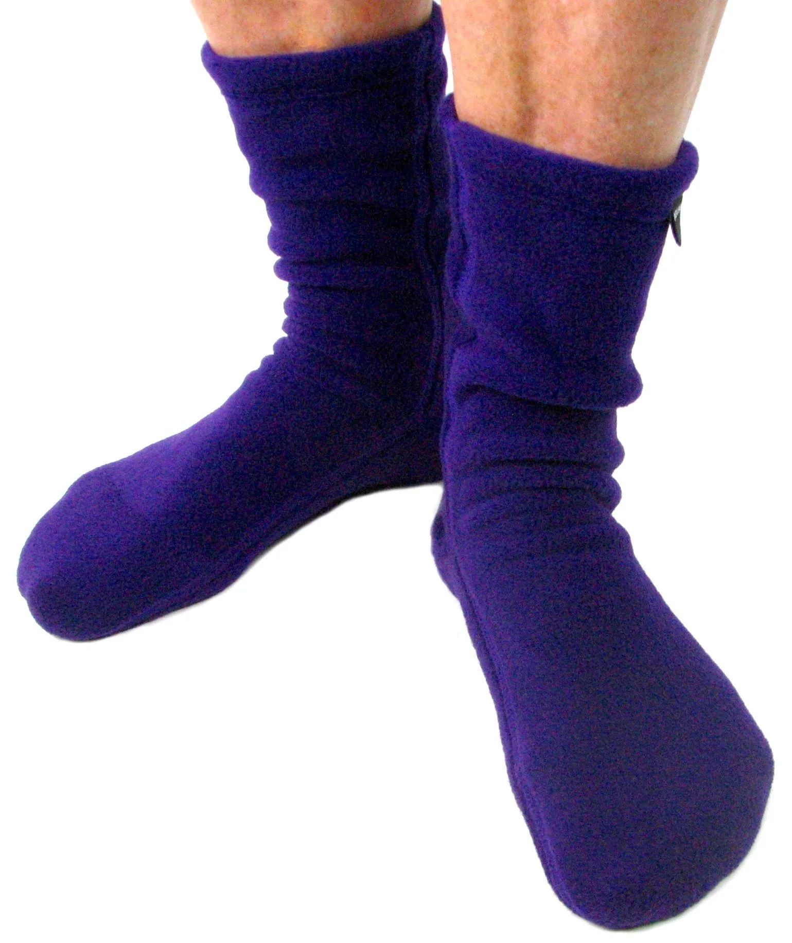 Polar Feet Fleece Socks - Purple Rain