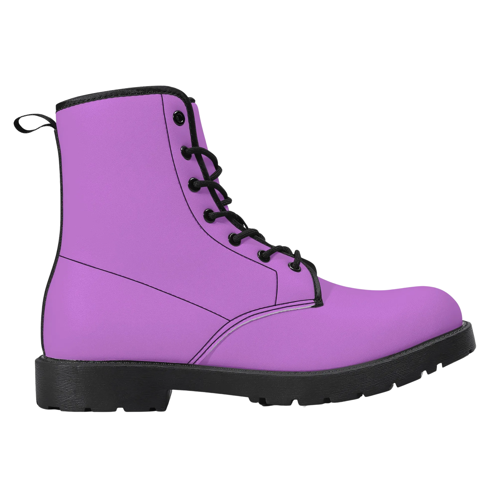 Purple Squad Unisex Vegan Leather Boots