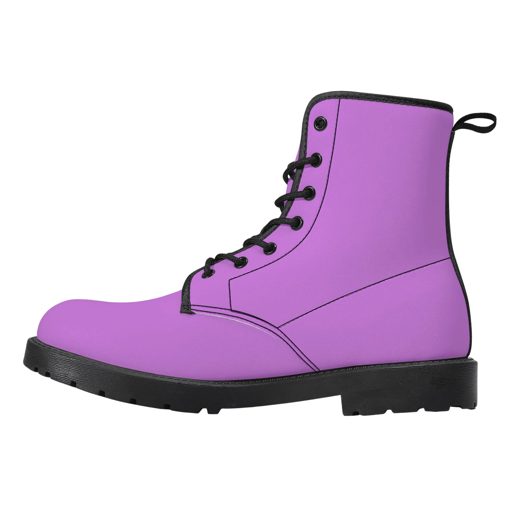 Purple Squad Unisex Vegan Leather Boots