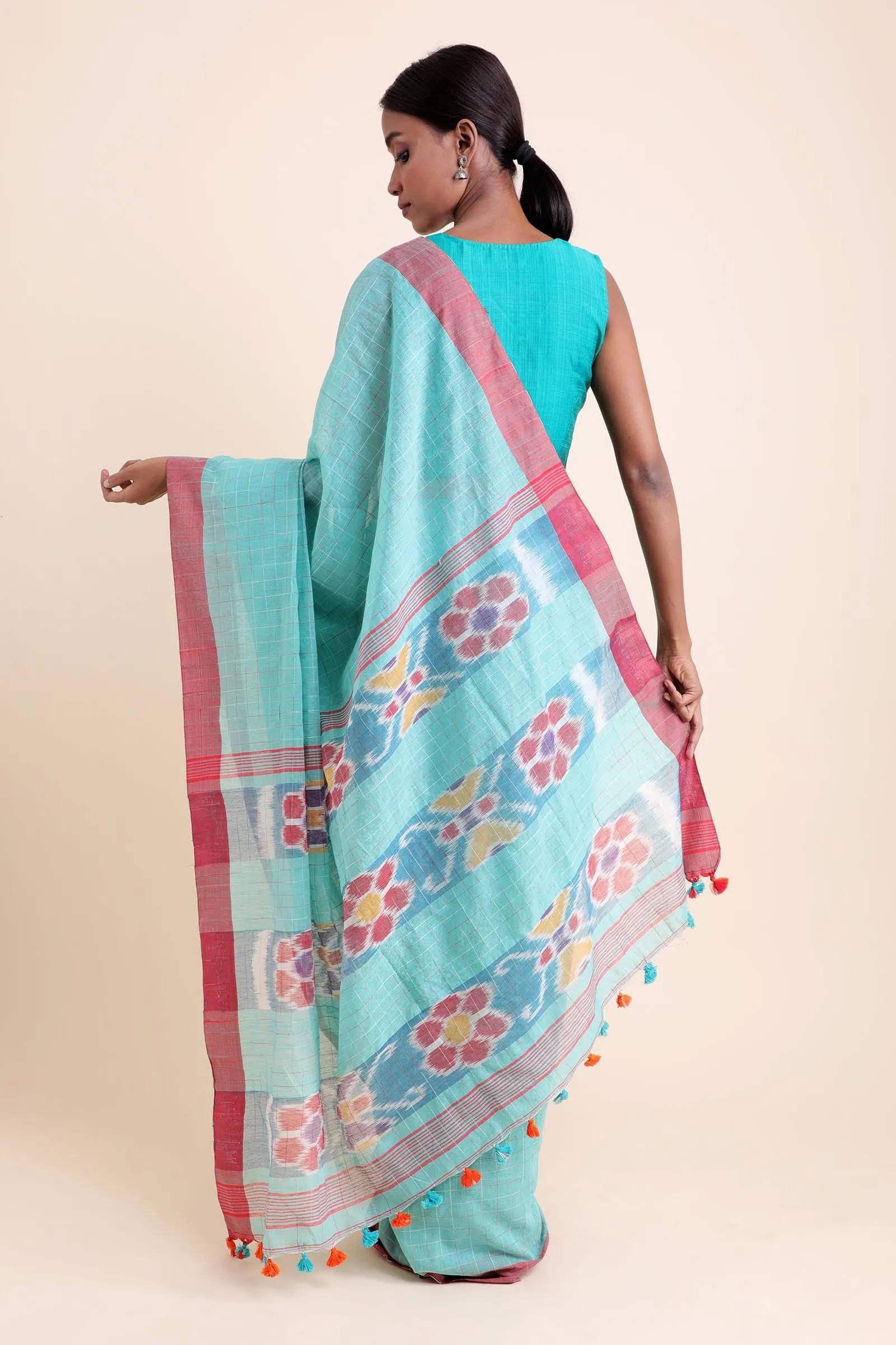 Rain In Bazaar Cotton Blend Saree