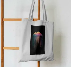 Rainbow Rain Tote Bag