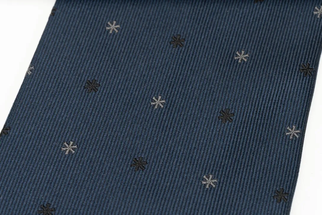 Snow Peak Asterisk Tie Navy