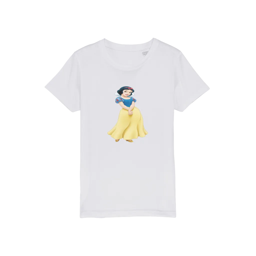 snow white Organic Jersey Kids T-Shirt