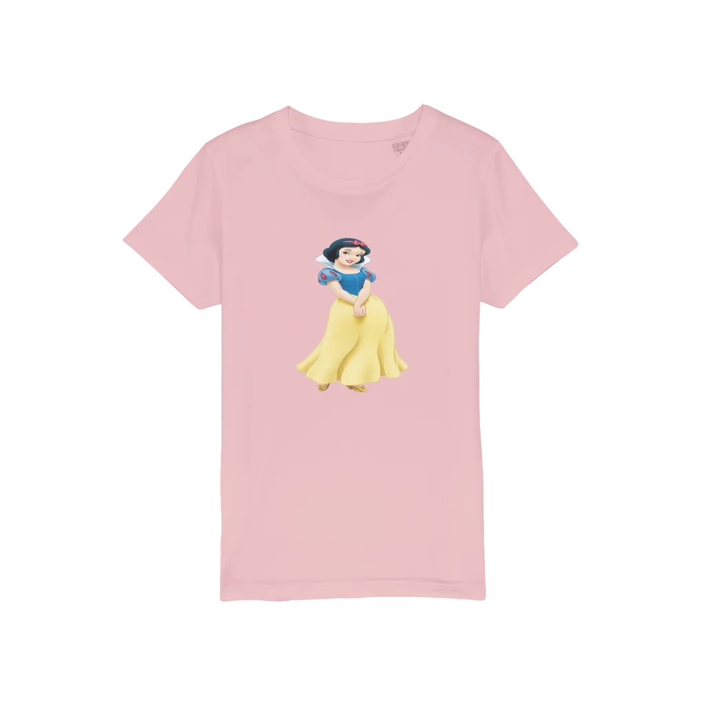 snow white Organic Jersey Kids T-Shirt