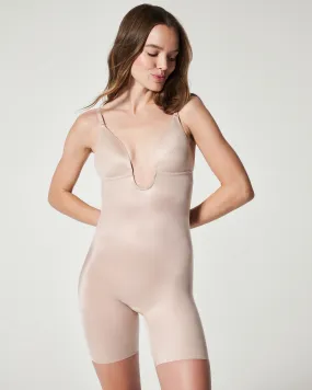 SPANXshape™ Suit Your Fancy Plunge Low-Back Mid-Thigh Bodysuit