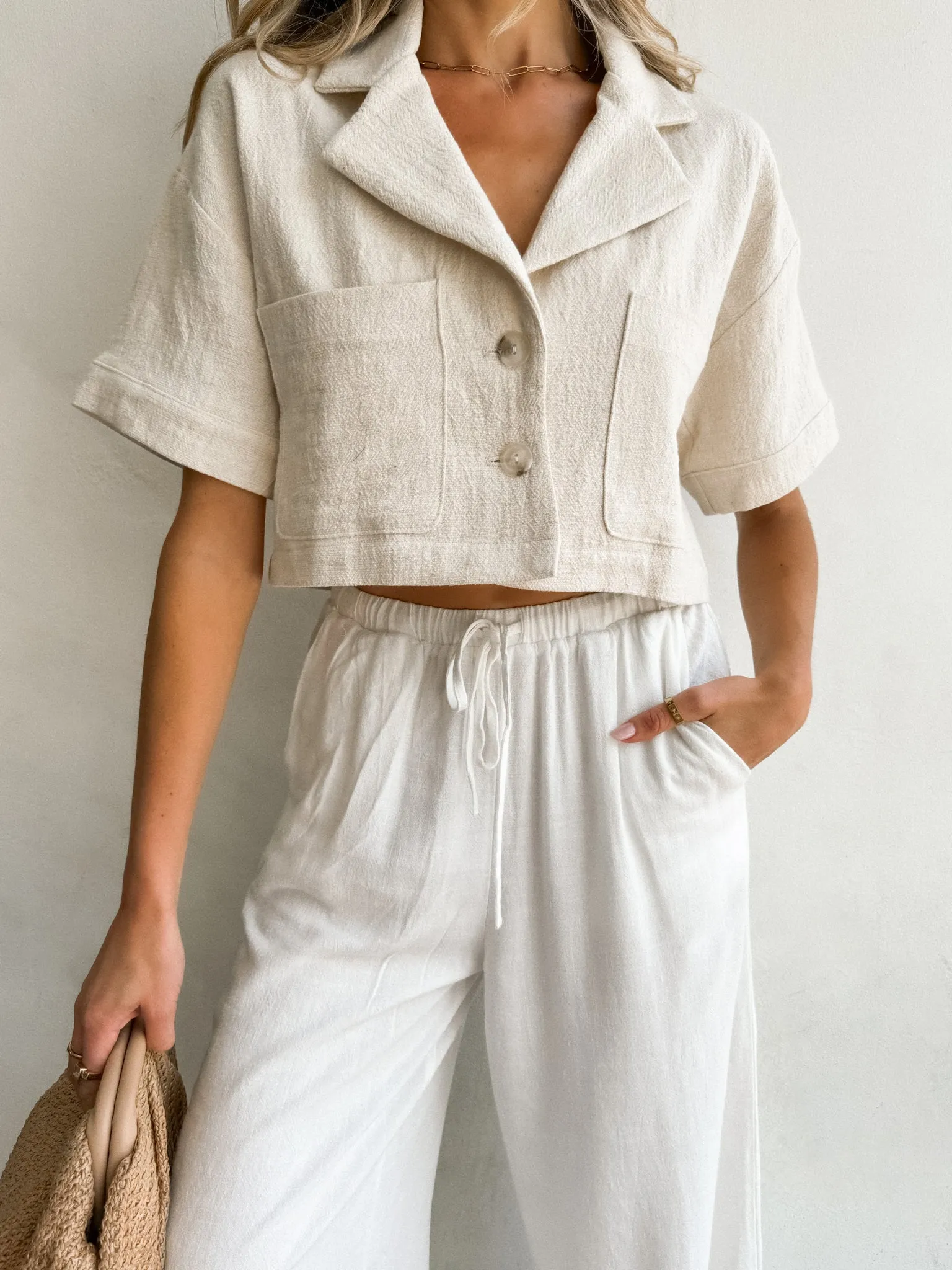 St. Martin Linen Top - Final Sale