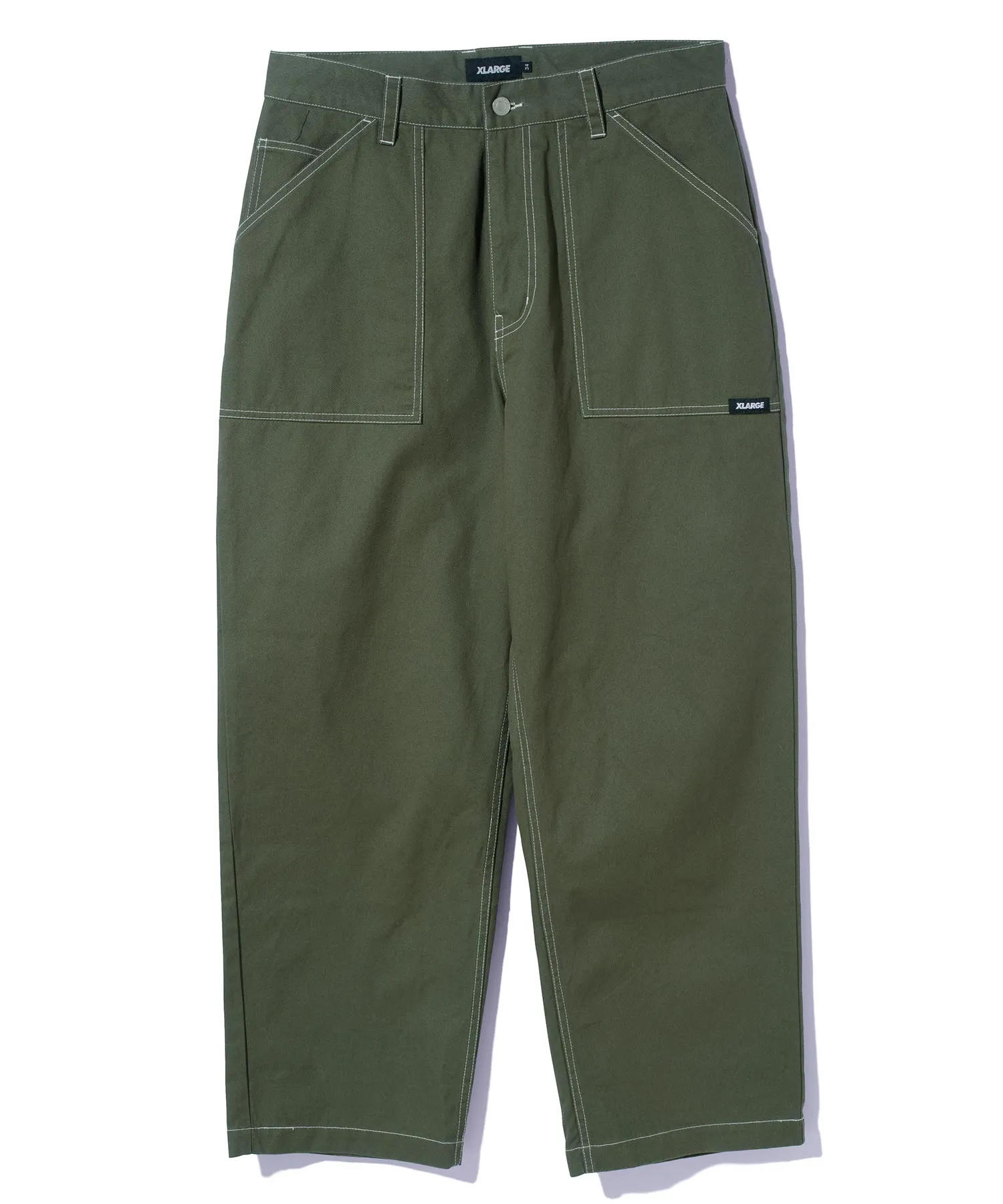 STITCHED BAKER WORK PANTS