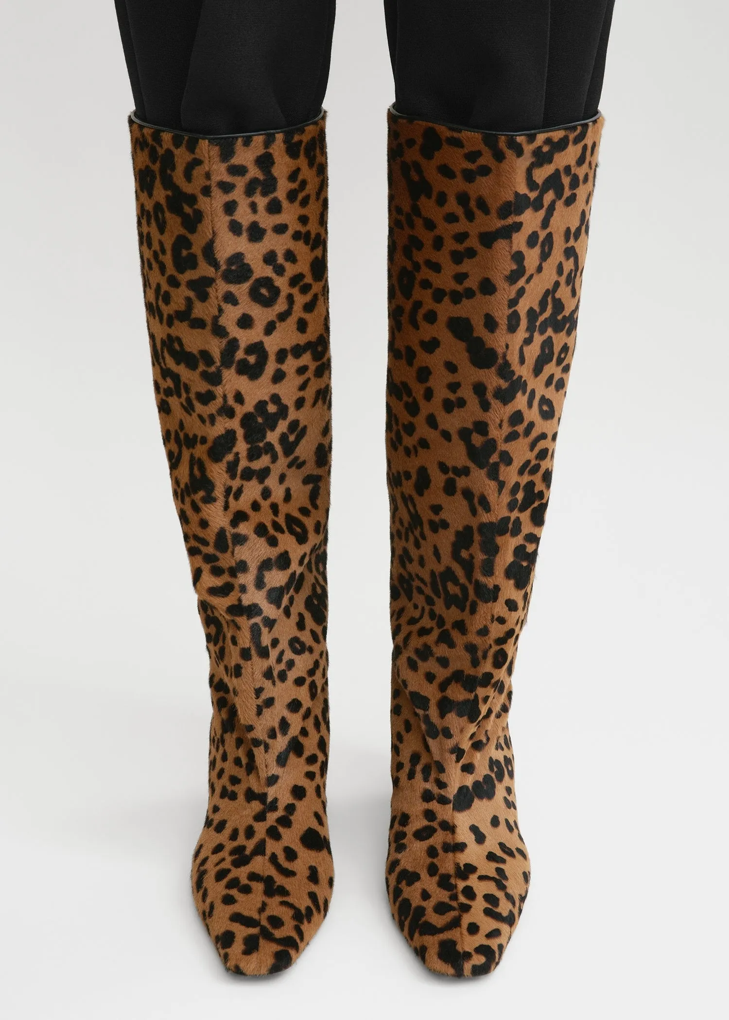 The Wide Shaft Boot leopard