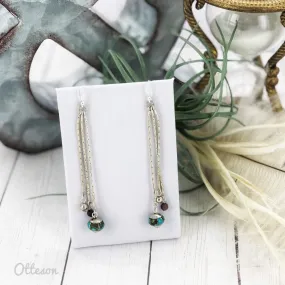 Tranquil Rain {Sierra Nevada} turquoise Earrings