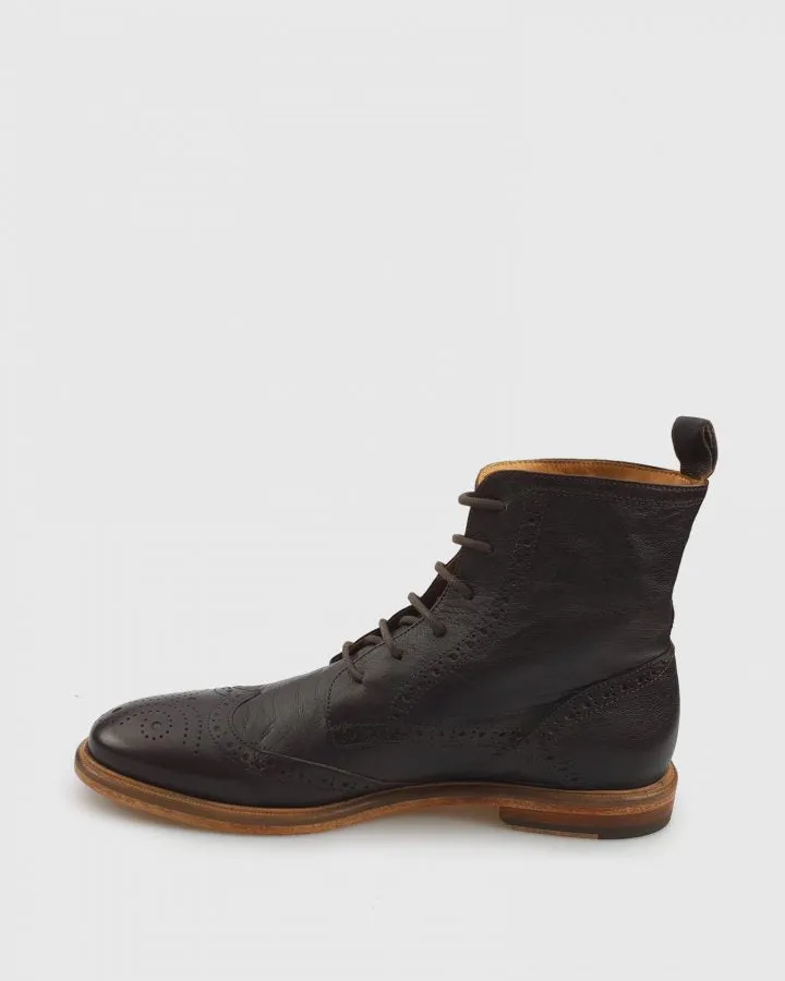 VINCENT & FRANKS VFW19B BROWN BROGUE BOOT