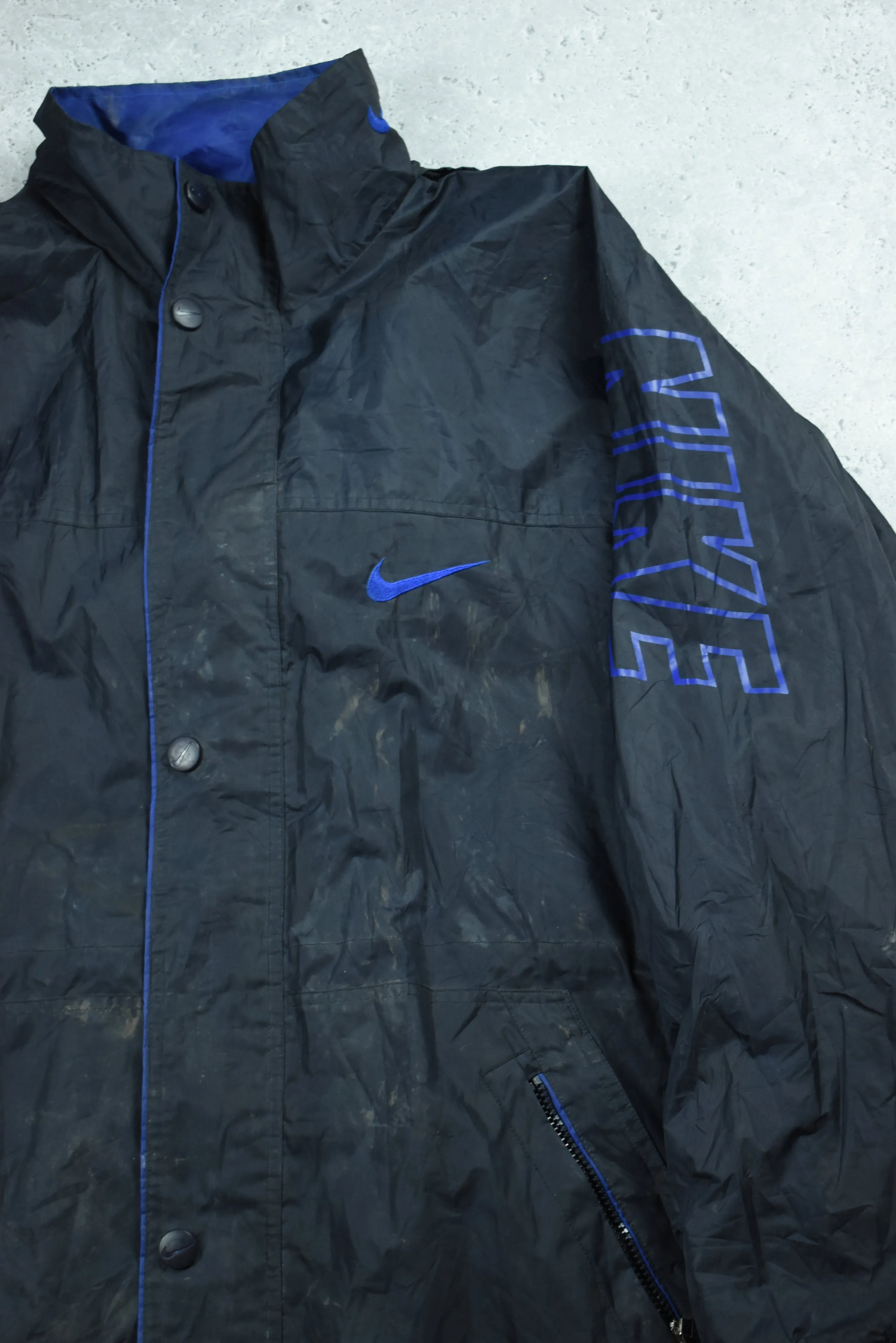 Vintage Nike Retro Rain Jacket XXL