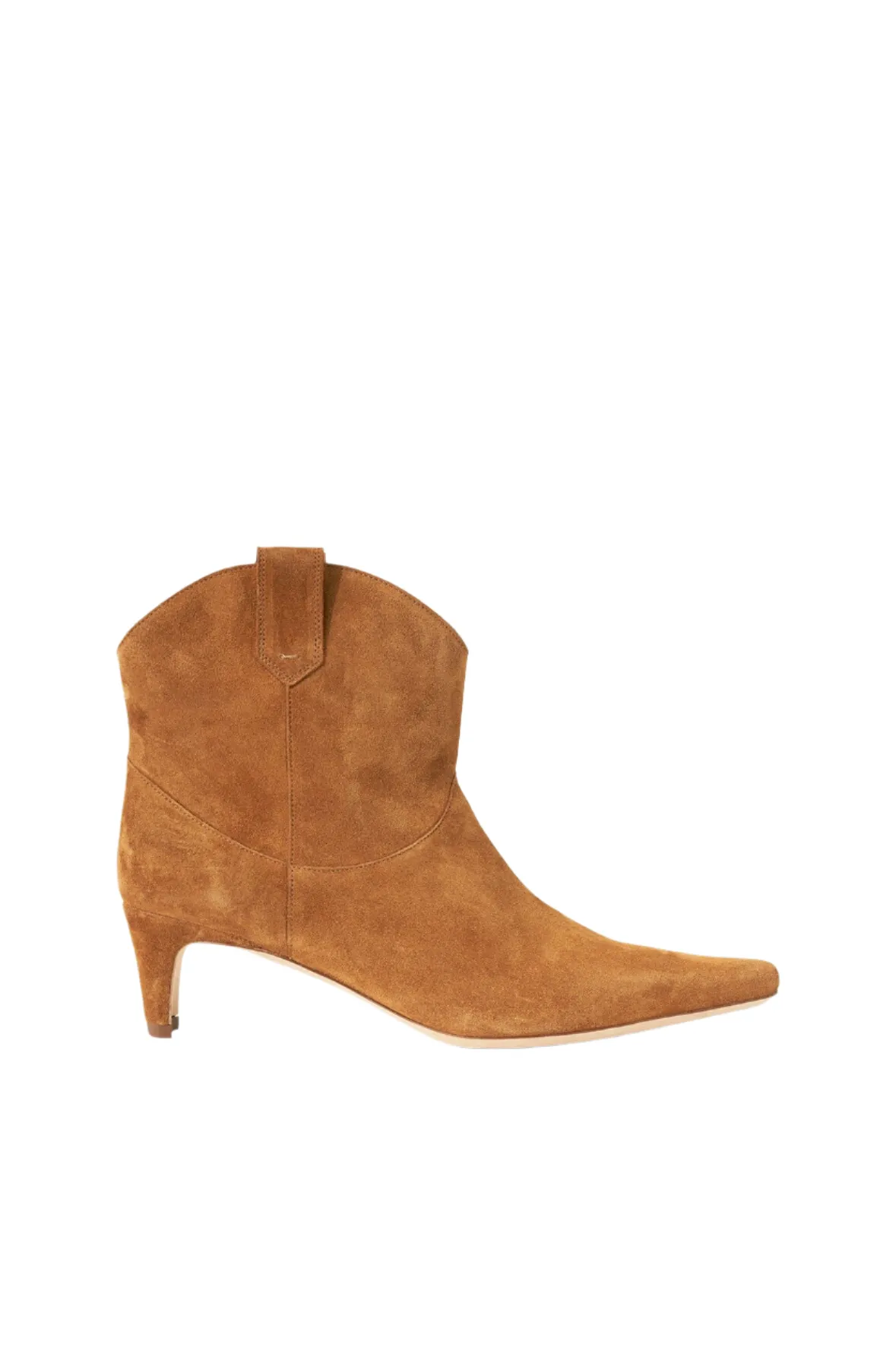 Western Wally Ankle Boot in Tan