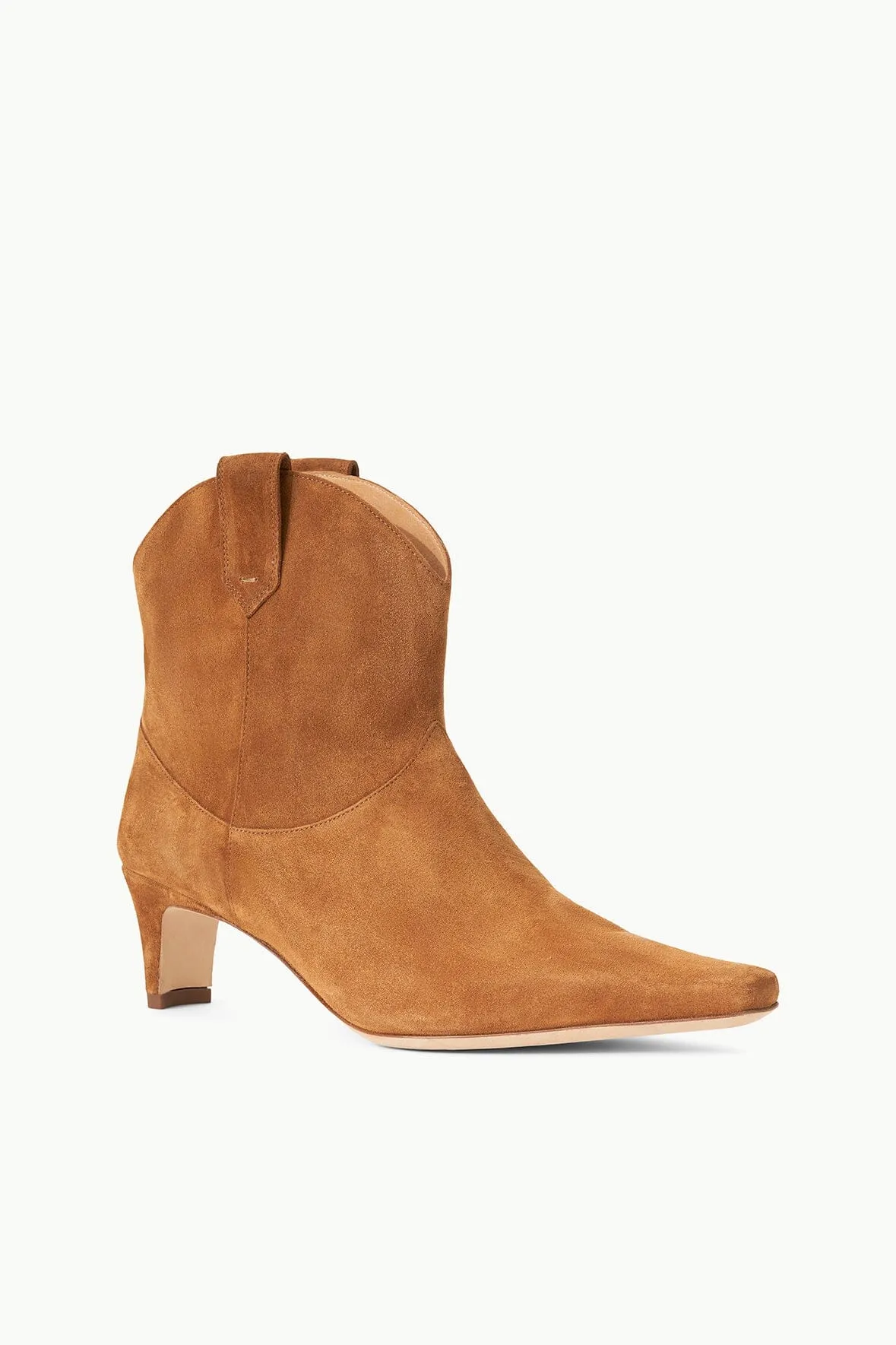 Western Wally Ankle Boot in Tan