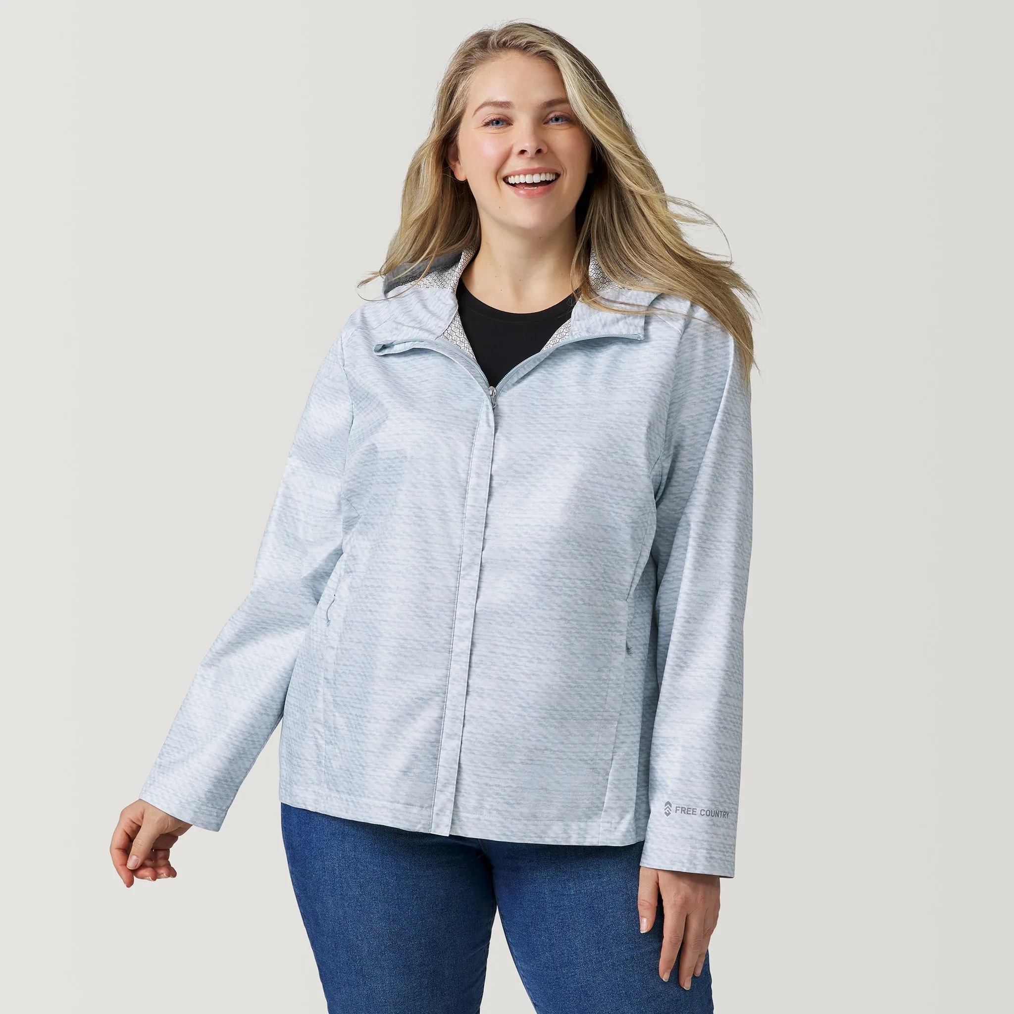 Women's Plus Size X2O Packable Rain Jacket