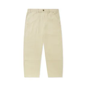 Work Double Knee Pants, Washed Khaki