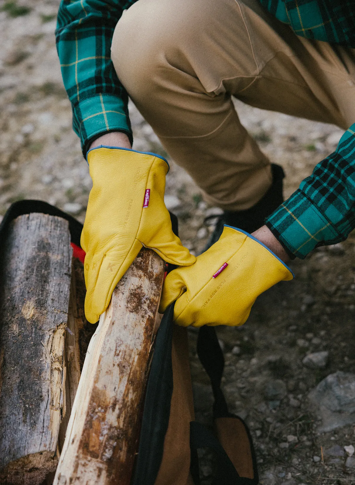 WORK GLOVES - YELLOW